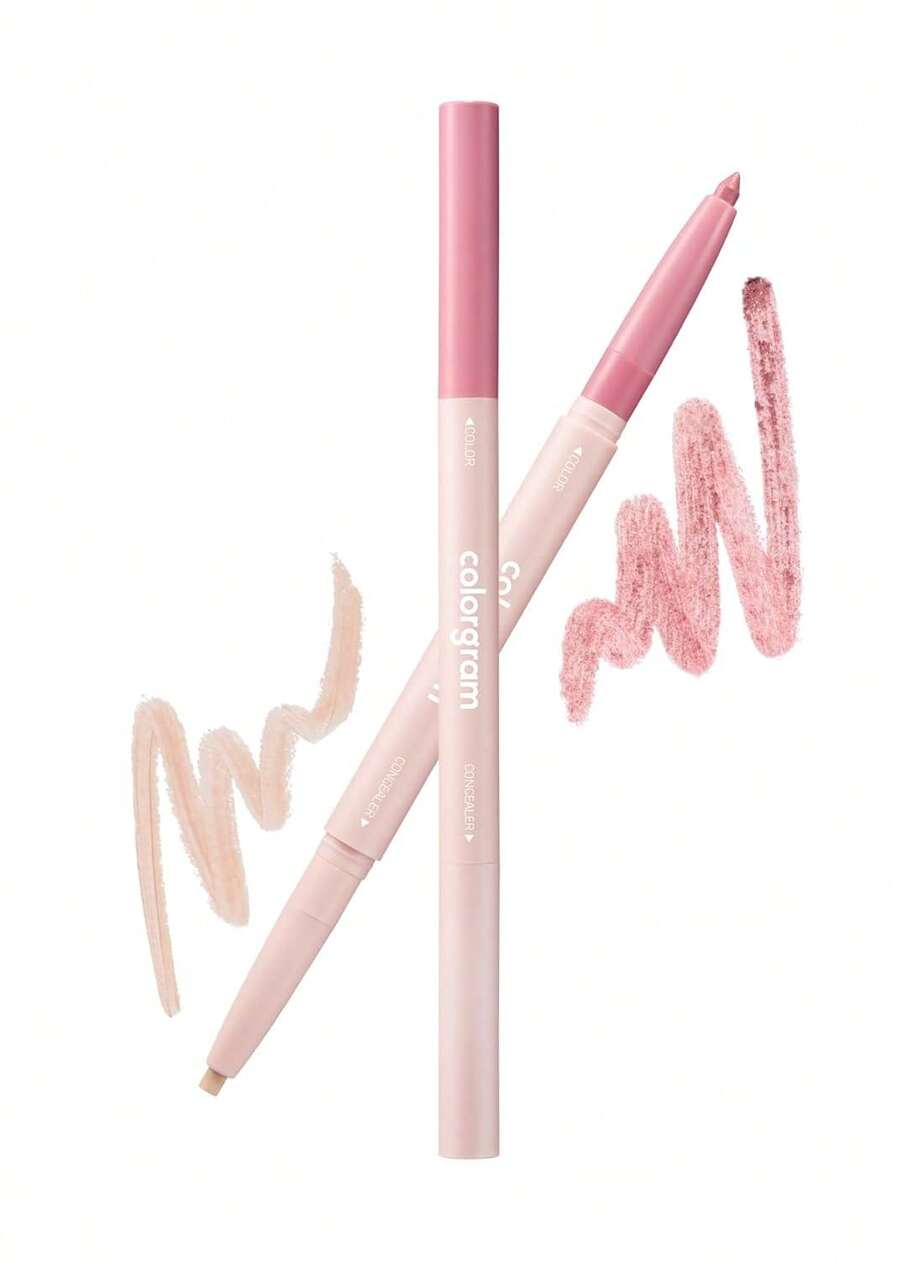 Colorgram Under Eye Highlighter Stick - 05 Berry | Silky-Smooth Long-Lasting Highlighter & Contouring Stick For Smudge-Proof, Shining Daily Makeup | K-Beauty Face Highlighters & Luminizers - 莓果色調 05 - 查看 1