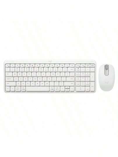 Logitech MK251 Keyboard And Mouse Set, Bluetooth Wireless Keyboard, Office Keyboard For Laptops, Phones, Macs, Tablets, And IPads, Compact Design With Stand (K251+M196)