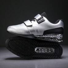 Deadlift Shoes Men, Professional Non-Slip Squat Shoes For Powerlifting, Stable Lifting Training Sneakers With Rubber Sole