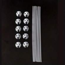 10/20/30/50pcs Plastic Balloon Fixing Buckle And Stick Minimalist Transparent Balloon Stand For Party Use