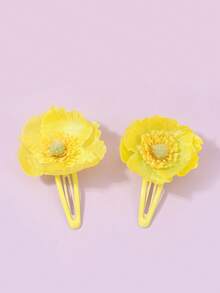 زوج من مشابك الشعر الصغيرة المتعددة الاستخدامات والجميلة، مناسبة للاستخدام اليومي، مشابك شعر