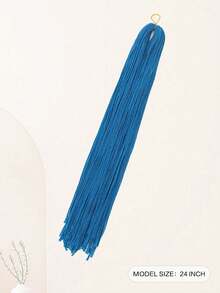 Long Micro 3X Pre-Looped Synthetic ZIZI Braids 24 30 Inch Thin Small Box Braid Crochet Twisted Hair Synthetic Braids Hair Extension For Women Girls Fashion Party Cosplay Hallowmas Christmas New Year - Multicolor - View 78