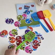 Erasable Fly Swatter Cards, Blank Cards, Kindergarten Clapping Games, Montessori Education, DIY Learning Cards, Educational Supplies,Back To School