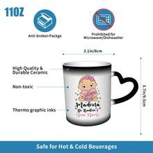 11 Oz Personalized "Do You Want To Be My Godmother?" Coffee Mug Spanish Christian Mug Godmother Proposal Mug Baptism Godparent Mug Ceramic Glossy Mug Godparent Gift Coffee Ceramic Mug Godmother Gift Faith Gift Glossy Surface Design Handmade Mug Reusable Mug Novelty Coffee Mug Commemorative Mug Gift Shopper Baptism Participant - 紅色的 - 查看 4