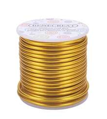 BENECREAT 12 17 18 Guage Aluminum Wire (12 Gauge,100FT) Anodized Jewelry Craft Making Beading Floral Colored Aluminum Craft Wire - Silver - ColorI - 查看 1