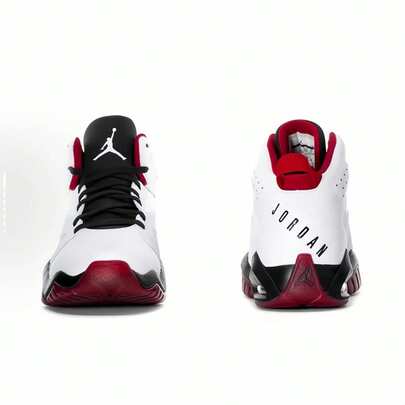 Nike Men's Jordan Lift Off Synthetic Leather Simple And Versatile Shock-Absorbing, Non-Slip And Wear-Resistant Mid-Top Retro Basketball Shoes