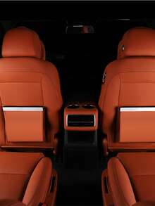 1个磁性PU皮革车载垃圾桶 - 大容量后座垃圾桶，带多功能隔层，易于安装，附赠垃圾袋，时尚黑色外观 - 彩色 - 查看 4