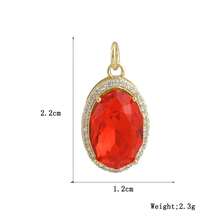 1pc Fashionable Cubic Zirconia Heart Shaped Pendant, Suitable For DIY Bracelet, Necklace, Earrings, Jewelry Accessories For Women, Engagement, Holidays