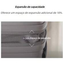 ASSODA High Quality Front Opening Suitcase, Side Opening Suitcase, Rolling Suitcase - Pink - View 10