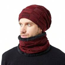3-Piece Winter Warm Set: Knit Hat, Warm Gloves, Neck Warmer - Ultimate Cold Weather Protection For Outdoor Adventures, Suitable For Winter Outdoor Activities, Cycling, Shopping, Skiing, Sports, Christmas Gifts, Unisex
