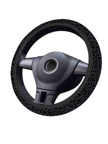 Funda minimalista y elegante para volante, accesorios de coche con estampado de guepardo - Multicolor - Ver 2