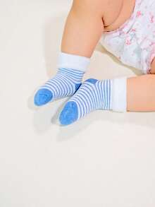 6 Pairs Newborn Baby Thick Warm Fleece Socks