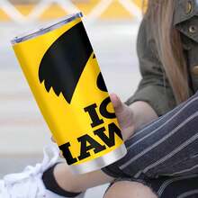 1pc 20 Oz Stainless Cup, Eclipsing The Midwestern Sunshine Trifect, Easy One Handed Operation For Busy Lifestyles, Kitchenware, Sipping Smoothies After A Workout, Ideal For Family& Friends, Coffee Cup