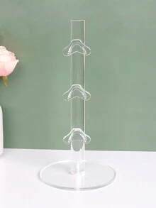 1 pieza Organizador/Exhibidor de gafas de acrílico (1/2/3/4/5 niveles) Volver al colegio - transparente - Ver 14