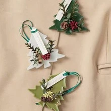 Women's Christmas Scented Gift, Wardrobe Wax Sheets, Christmas Decorative Tree-Shaped Scented Gift, Cedar Scented Candle, Spiral Christmas Tree, Holiday Winter Women's Christmas Scented Gift - Merry Christmas Candle Bulk, Soy Wax Aromatherapy Set, Suitable For Christmas, Holiday Party Gifts, Holiday Decor, Ceremonial