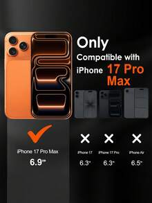 Bộ 6 trong 1 tương thích với iPhone 17 Pro Max, bao gồm 3 miếng dán màn hình cường lực (6.9 inch) và 3 miếng dán bảo vệ ống kính camera, tương thích với iPhone 17 Pro Max/17 Pro/17/17 Air/16 Pro Max/16/16 Plus/15 Pro Max/15/14/13/12/11, chống trầy xước, độ phân giải cao, phù hợp với ốp lưng điện thoại. - Trong sáng - Xem 2