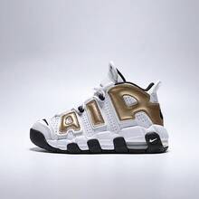 Nike Air More Uptempo (GS) 青少年运动鞋 IO7601-171 - 白色 - 查看 1