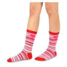 Women's Valentine's Day Crew Socks - 3 Pair Pack - Love Heart Cotton Socks For Women - Comfortable Casual & Dress Socks - Gift Idea - 如圖718 - 查看 5