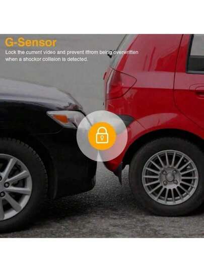 Dual Lens Dash Cam Night Vision, 1080P Front Embedded Cameras, Wide Angle Car DVR, 3.16" IPS Screen, 24 Hour Motion Sensor Parking Mode, 32GB Memory Card Loop Recording Battery Capacity 150mAh view 4