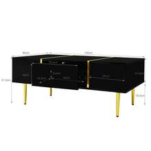 Television Stands & Entertainment Centers - Black + MDF - View 9