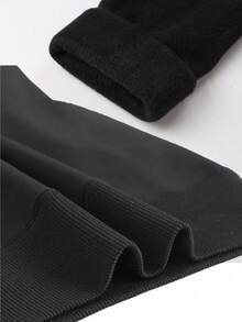 2条装儿童保暖连裤袜，女童加厚保暖绒袜，纯色冬季打底裤，儿童保暖内衬高腰弹力裤，修身加厚连裤袜