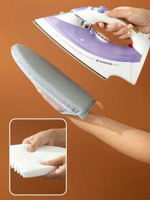 1 pièce Mini table à repasser, mini tampon de repassage résistant à la chaleur, gant anti-vapeur imperméable avec boucle pour les doigts, gants de repassage à vapeur, pour cols, poches, cravates, décoration de la maison, cuisine, chambre, maison, bureau, école, sac, organisateur, rangement