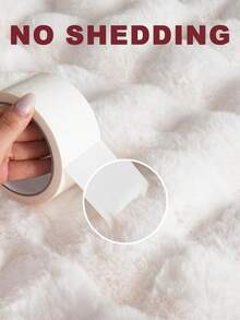 1 件超柔软仿兔毛毯，温暖舒适，可机洗，四季毛绒，盖毯、大号和特大号尺寸，多功能午睡毯，适用于办公室、卧室、沙发、旅行，双面可用，冬季装饰 - 白色 - 查看 9