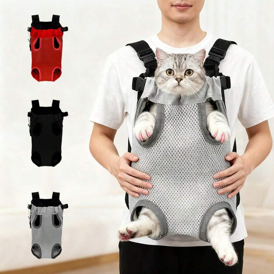 宠物背包，猫咪背包，狗狗户外背包，宠物户外背包，适合泰迪犬和中小型犬，猫咪前胸背包