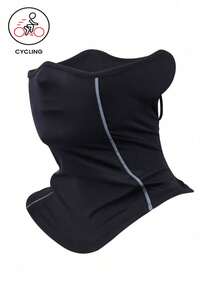 1pc Outdoor Cycling Neck Warmer, Unisex Windproof Thermal Neck Gaiter, Suitable For Bicycle, Hiking, Skiing