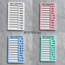 Chore Chart Memo Board, Sliding Routine Chart, Planner Task Organizer,Visual Schedules, RV Checklist, Planning Board, Checklist Board, Chores Organizer, Replacement Cardboard,ADHD Tools, Neurodivergent, Good Habit Tracker - one-size - View 15