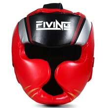 1 قطعة واقي رأس للملاكمة احترافي، مصنوع من جلد البولي يوريثان السميك، مناسب للبالغين والمراهقين، جنسي محايد، خوذة مغلقة الوجه للتدريب على الكاراتيه والملاكمة، تجهيزات واقية قوية للتايكوندو والملاكمة والفنون القتالية والمواي تاي والمصارعة المختلطة، متوفرة بمقاسات S/M/L، باللون الأسود والأحمر والأزرق والألوان الساطعة، رؤية واسعة، واقي - متعدد الألوان - مشاهدة 10