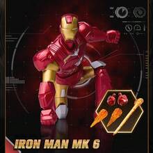 BLOKEES Cosmic Bricks 4款模型人偶套装 - 雷神、幻视、鞭狂、奥创可动人偶玩具礼品