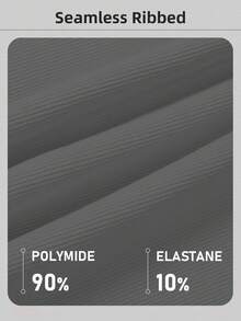 Yefecy Women's Soft Stretch Ribbed Jumpsuit - Long Sleeve Tight-Fitting One-Piece For Yoga Practice