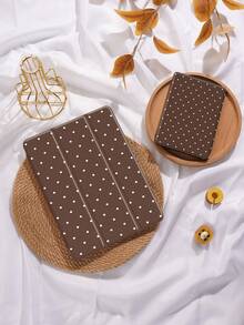 Polka Dot & Minimalist Pattern Tablet Protective Case, Compatible With IPad 9.7/10.2/10.5/10.9/12.9/Pro 11 (10th Gen), Galaxy Tab S6 Lite 10.4", Kindle Paperwhite 12th Gen (2024), Kindle 11th Gen (2022), Offers Gentle Shock Protection, Supports Smart Stand/Auto Wake/Sleep Function