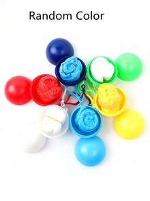 1/3/5/8 قطعة معطف مطر محمول بشكل كرة، معاطف مطر يُستخدم مرة واحدة محمولة مع علبة تخزين بشكل كرة، معطف مطر طارئ مقاوم للماء محمول، سلسلة مفاتيح للتخييم/المشي/السفر - تصميم كرة مضغوطة، معطف مطر بلاستيكي خفيف الوزن للجنسين، يمكن تعليقه على الحقيبة الظهرية، مستلزمات سفر قابلة للتخلص منها، مستلزمات خارجية ضرورية