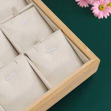 Bamboo Jewelry Organizer Tray With 24 Compartments – Elegant Display Tray For Necklaces, Earrings, Bracelets – Ideal For Home, Salons & Boutiques