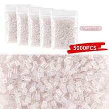 1000/2000/5000 piezas Cuentas de fusión mini de 2.6mm Cuentas de hierro de rompecabezas de píxeles Cuentas de fusión Manualidades hechas a mano de alta calidad DIY