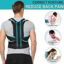 1pc ComfortFit Posture Corrector For Men & Women - Adjustable, Breathable Orthopedic Brace - Seamless Upper Back, Spine, Neck & Shoulder Support - Ideal For Daily Wear, Clavicle Stabilization - Promotes Healthy Posture, Prevents Slouching - Multicolor - View 3