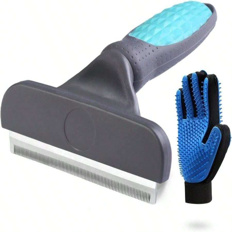 Short Hair Deshedding Brush For Dogs Shedding