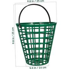 Golf Balls Container Portable Golfball Storage Basket,Easy To Carry-Can Hold 100 Golf Balls
