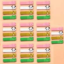 100 Sheets Of 1 Style European Retro Cute Cartoon Head PET Sticky Notes For Student Messaging And Office Marker Indexing N-Times Use 1 Style Back To School