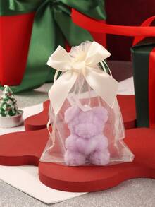 Bougies ours, décorations de Noël, décoration créative pour chambre à coucher, décoration de salon, bougies parfumées pour la Saint-Valentin, idéales pour la décoration de Noël, de fête, de fête, les dîners aux chandelles, la création d'ambiances intérieures, les mariages, la décoration de table et les salles de réception. La Saint-Valentin répond à la fois à un besoin de signification rituelle et de sentiment de sécurité. Cadeaux de Noël.