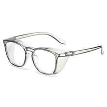 1 Piece Of Goggles, Dustproof And Foggy, Windproof And Pollen-Proof For Cycling, Anti-Blue Light For Adults, Protective Labor Insurance And Splash-Proof. - Gray Frame - View 2