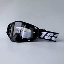 100 Motocross Goggles HD Lens Motorcycle Anti-Fog Eyeglasses Sports Windproof Protect Riding  Men Women Moto MX MTB - Only Lens - View 7