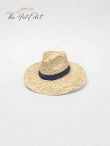 Solid Color, Colorblock Stripe, Multicolor Stripe, Bohemian Casual, Elegant Solid Color, Patchwork Decoration, UV Protection, Handmade Beach Hat, Sun Hat, Patchwork Sun Hat, Suitable For Spring, Summer, Autumn