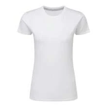 SG Womens/Ladies Perfect Print Tee (White) - 白色 - 查看 1