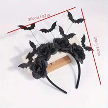 Halloween Scary Bat Skull Headband, Ghost Festival Party Gathering, Funny Bat Wings, Spider Headband Hair Accessories, Photo And Photography Props, Hair Band, Hair Hoop