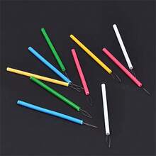 3/6/10件塑料穿针器 - 缝纫机穿线器、串珠工具、DIY工艺配件、老年人辅助装置 - 彩色 - 查看 7