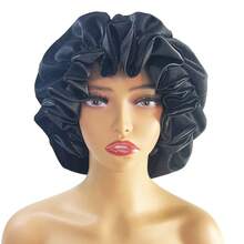 1 chiếc mũ len sợi polyester thường ngày, dùng hàng ngày, dùng được cho mọi mùa - nhung - Xem 11