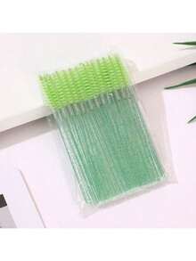 50 Stücke/Set Einweg-Wimpernverlängerungs-Bürsten, professionelle Make-up-Werkzeuge für Mascara und Augenbrauenpflege, geeignet für Salon und Heimgebrauch - Spiralförmiger Augenbrauenkamm, Make-up-Pinsel mit festem Kristallgriff und weichen Polyesterbristles, für Wimpernverlängerung, Augenbrauenpflege und Make-up-Anwendung - alkohol- und ölfreie Formel, ideal für Kosmetik- und Schönheitsprodukte, ohne Strom oder Batterie erforderlich